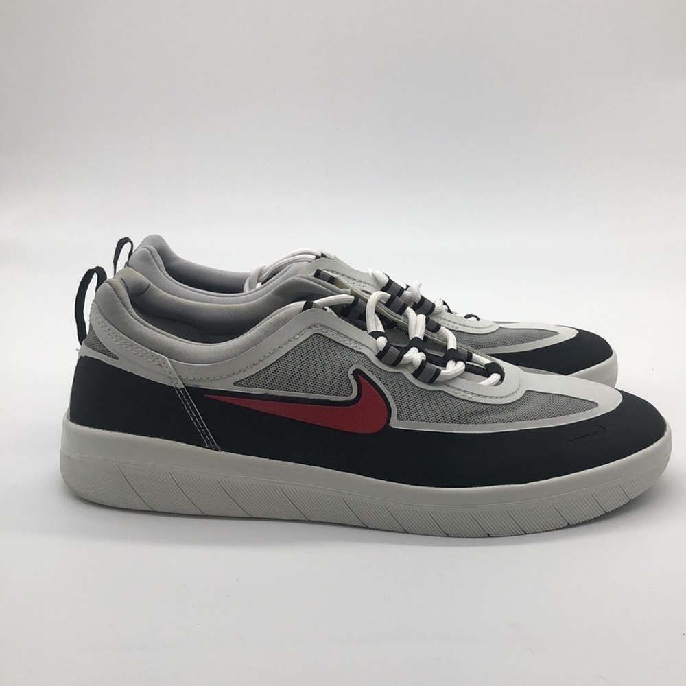 Mens Nike SB Nyjah Free 2 Black Sport Red BV2078-002 new with box - Picture 4 of 7